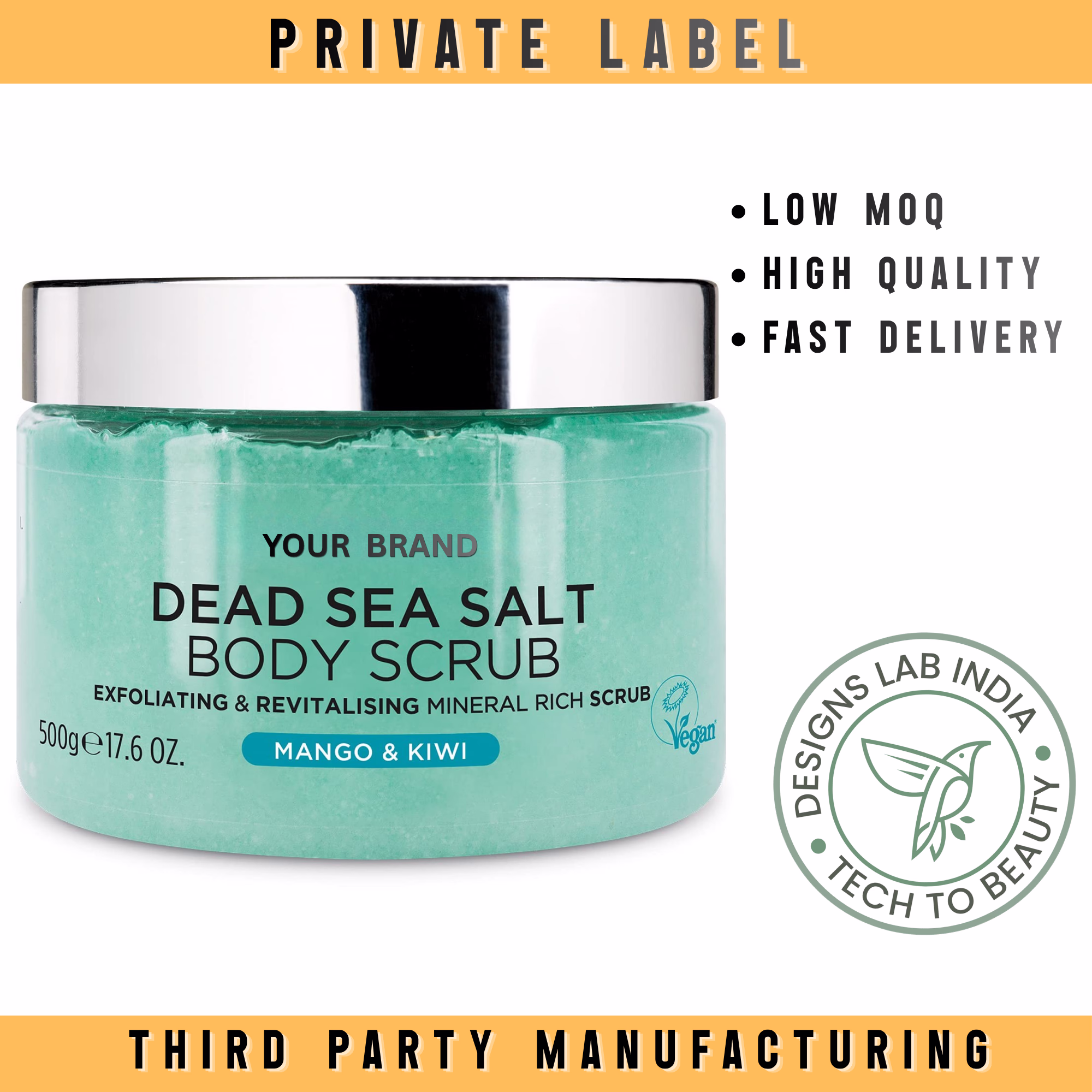 Dead Sea Salt Body Scrub